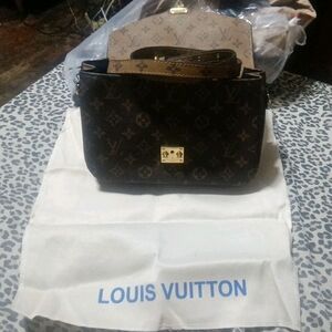 Louis Vuitton Tan Monogram Crossbody Bag